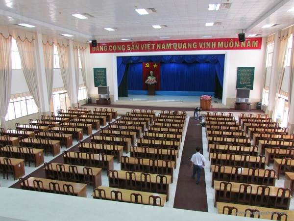 Dự án lắp đặt âm thanh từ xa cho hội trường tỉnh ủy Ninh Bình